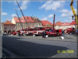 Přehlídka hasičské techniky